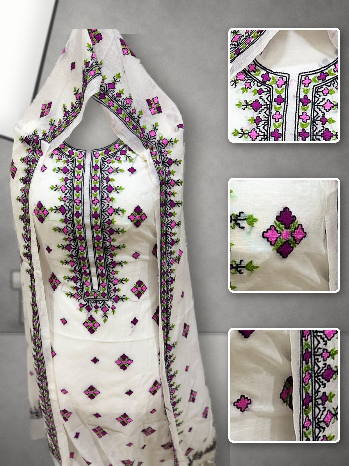 Hand Made Embroidered Suit
